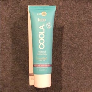 Coola SPF 30 matte tint unscented sunscreen